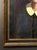 Wood 19th Century Framed Portrait of a Girl, "Little Orphant Annie" Oil on Canvas For Sale - Image 7 of 11