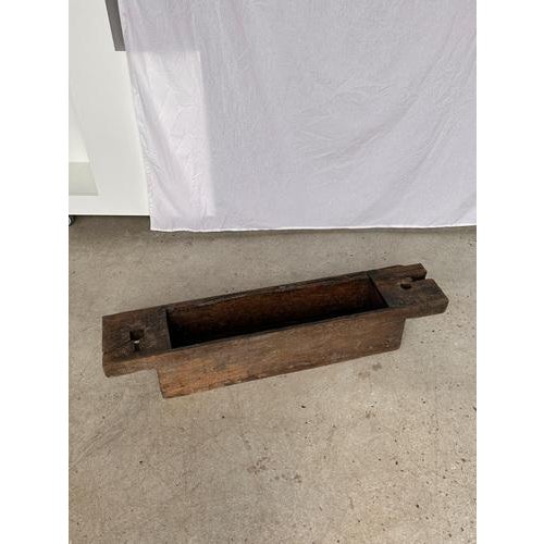 Traditional Asian Teak Chest for Storing Rice For Sale - Image 16 of 18