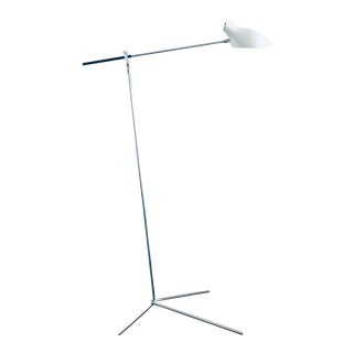 David Weeks Monopod Floor Lamp, New York Minimal Modernism Flos Artemide Serge Mouille For Sale