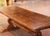French 19th Century French Louis XIII Chestnut and Oak Refectory Monastery Dining Table For Sale - Image 3 of 8