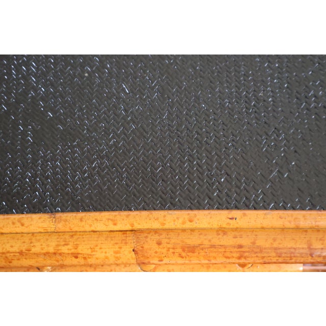 Vintage Great City Traders Chinoiserie Bamboo & Rattan Wall Shelf For Sale - Image 14 of 16