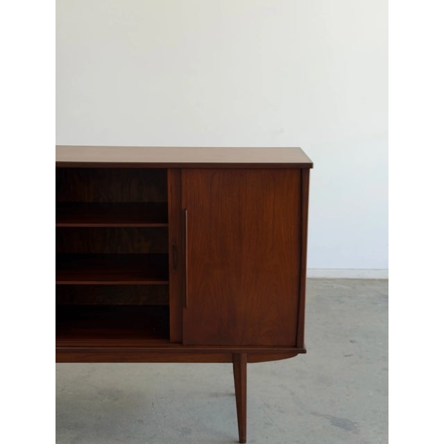W72 D18 H45.5 This item has been structurally and aesthetically restored. Beautifully refinished with light dark stain....