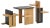 Tomes Side Tables by Karystios, Set of 3 For Sale