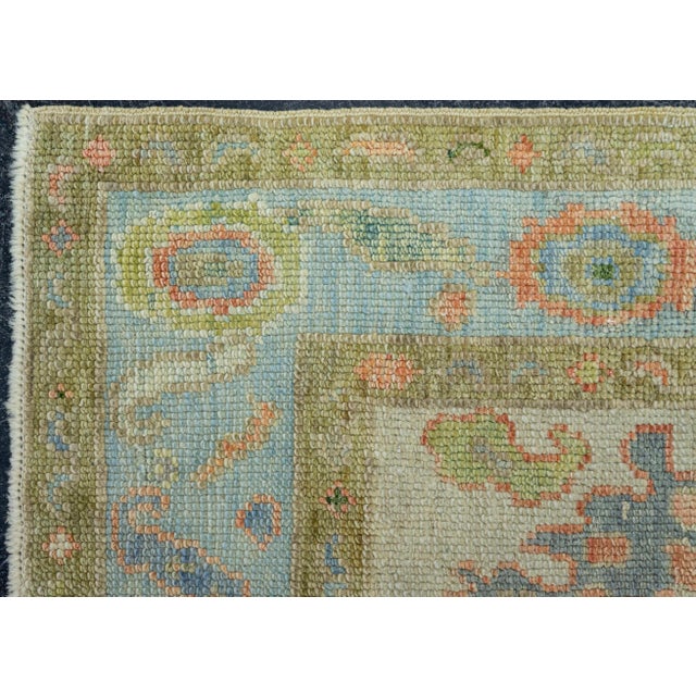 Early 21st Century Turkish Oushak Rug 2'10"x 5'11" #20115 For Sale - Image 5 of 8
