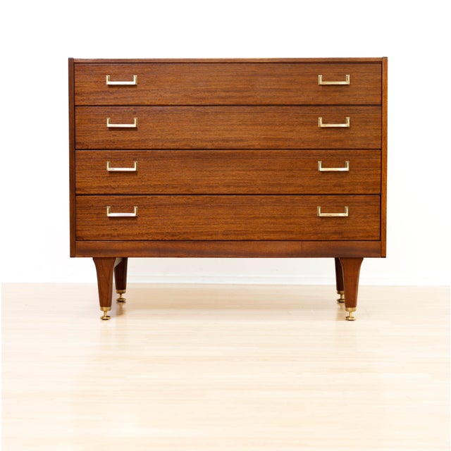 1960s Pair of Mid Century G Plan by E Gomme Tola Chests of Drawers, England, 1970s For Sale - Image 5 of 12
