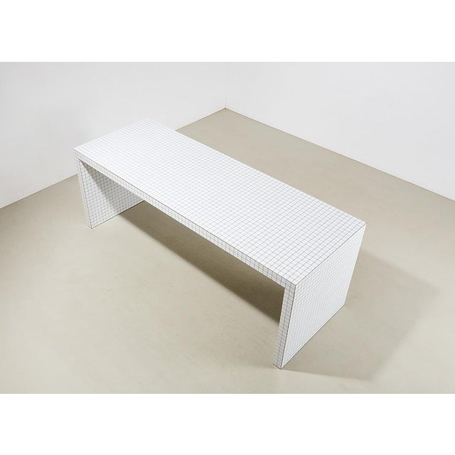 1970s First Edition Quaderna Dining Table attributed to Superstudio, Italy, 1969 For Sale - Image 5 of 13