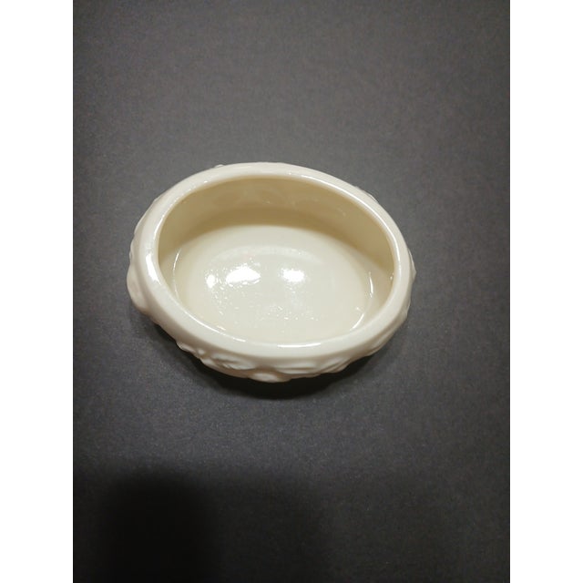 Ceramic Lenox Trinket Dish Gold Detailing Fruit Motif 1998 For Sale - Image 7 of 7