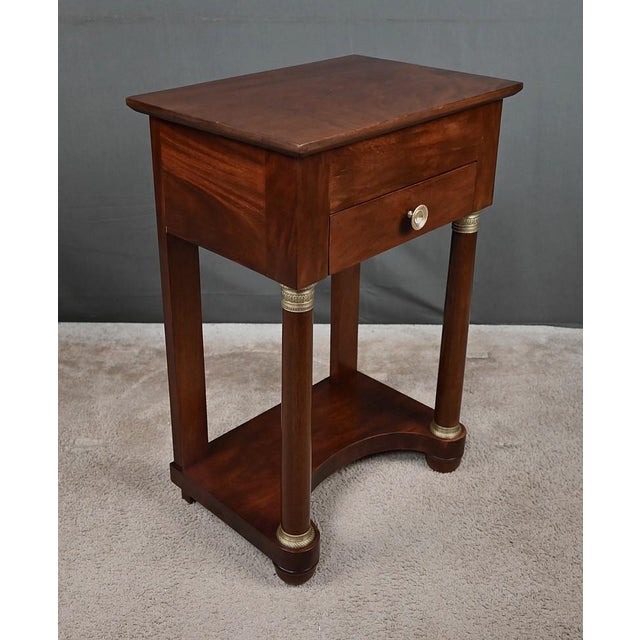 Traditional Empire Mahogany Living Room Cabinet, 1900s For Sale - Image 3 of 15