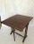 19th Century Inlaid Drop Leaf Table With Secret Compartment For Sale - Image 4 of 13