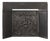Antique Rococo Style Fireback in Cast Iron, France, 1780 For Sale