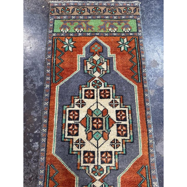 Turkish Yastik Rug 1'4" x 3'6" #23872 Explore a curated collection of hallway runners, wool rugs, and handmade...