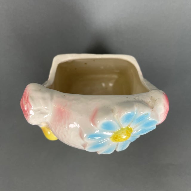 Vintage 1950s Kitsch Rubens Originals Ceramic Drummer Dog Planter 3192, Japan For Sale - Image 9 of 13