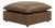 Cali Brown Performance Leather Ottoman For Sale - Image 4 of 4