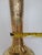 Indian Vintage Hand Painted Brass Side Table Lamp From India For Sale - Image 3 of 16