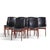 Mid-Century Modern Johannes Andersen Style Mid Century Danish Rosewood Dining Chairs - Set of 8 For Sale - Image 3 of 10