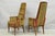 Mid-Century Modern Vintage Mid Century Modern Walnut Panel Back Sculptural Lounge Arm Chairs - Pair For Sale - Image 3 of 16