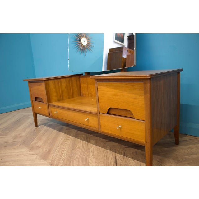 1960s Mid-Century Walnut Dressing Table from Younger, 1960s For Sale - Image 5 of 11
