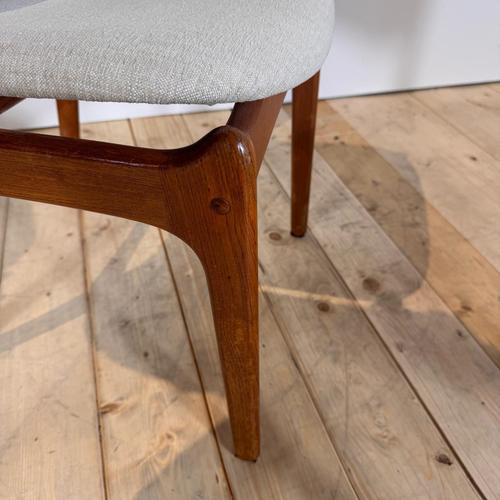 Wood Teak Chairs by Erik Buch, 1960s, Set of 4 For Sale - Image 7 of 8