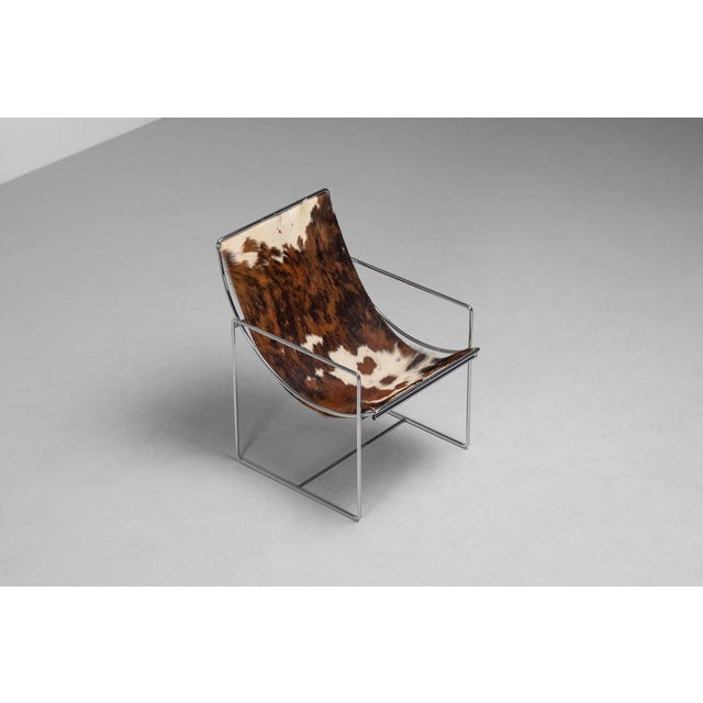 Brown Vintage French Lounge Chair, 1971 For Sale - Image 8 of 18