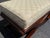 Wood Vintage X-Form Upholstered Ottomans With Nailhead Trim, Pair For Sale - Image 7 of 14