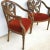 Antique Hand Carved Walnut French Provincial Armchairs - Set of 2 For Sale - Image 4 of 13