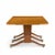 Dunbar Furniture Edward Wormley for Dunbar Mid Century Mahogany Expanding Dining Table With 2 Leaves For Sale - Image 4 of 14