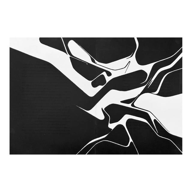 1963 Palazuelo Original Serigraph Dm03137d Derriere Le Miroir For Sale