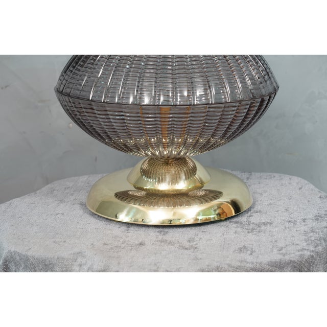 Mid-Century Modern Mid-Century Modern Table Lamp in Murano Art Glass, 1980 For Sale - Image 3 of 9