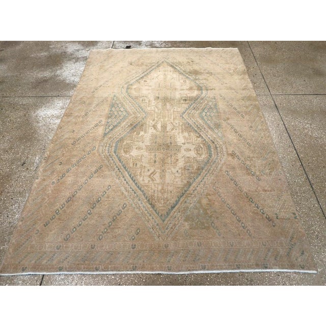 Galerie Shabab Collection Mid-20th Century Persian Afshar Accent Rug For Sale - Image 4 of 10