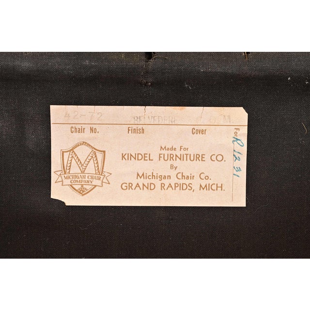 Kindel Furniture Regency Carved Cherry Wood Side Chairs or Dining Chairs, Pair For Sale - Image 10 of 11