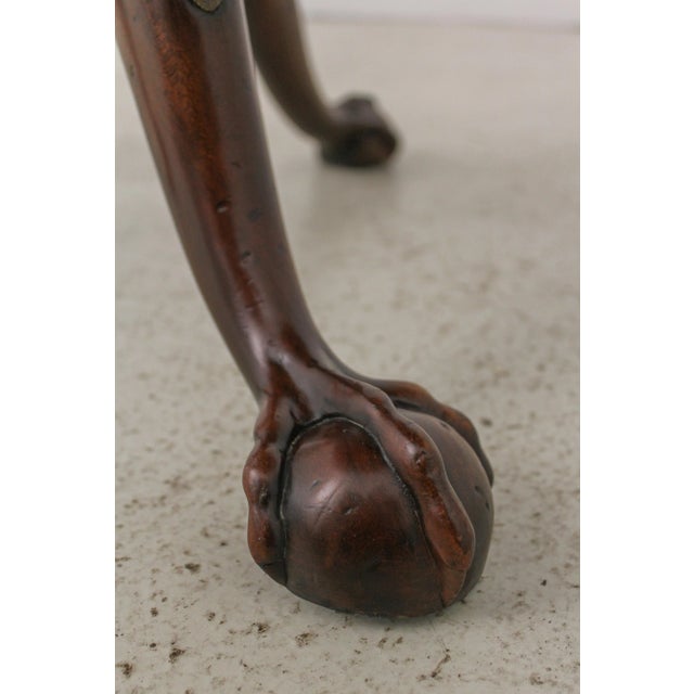 1990s Theodore Alexander George II Mahogany Tilt Top Table For Sale - Image 5 of 13