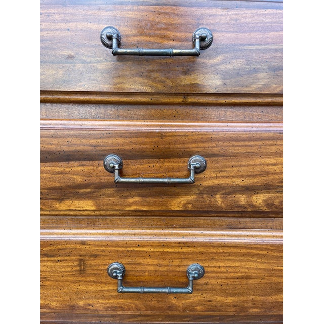 Vintage Florida Furniture Industries Faux Bamboo Tallboy Chairish