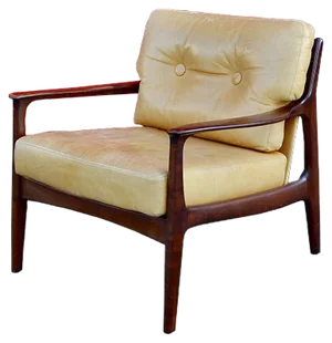 Leather Lounge Chair by Eugen Schmidt for Soloform, 1960s