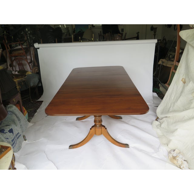 1940s Traditional Monumental 3 Leaf Duncan Phyfe Dining Table Chairish