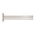 Antique Nickel Triple Towel Bar With Swing Out Arms For Sale