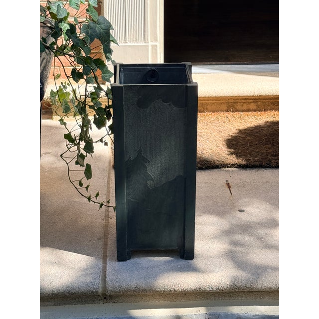 Stone 1950s Italian Slate Umbrella Stand For Sale - Image 7 of 8