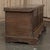 19th Century Gothic Revival Carved Oak Trunk With Hand-Forged Ironwork For Sale - Image 10 of 17