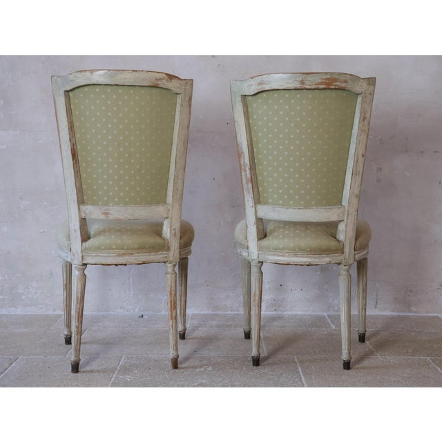 1930s Antique French Dining Room Chairs, 1930s, Set of 6 For Sale - Image 5 of 13