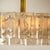 Large Glass and Brass Pendant Light by Doria Leuchten, 1970s For Sale - Image 11 of 18