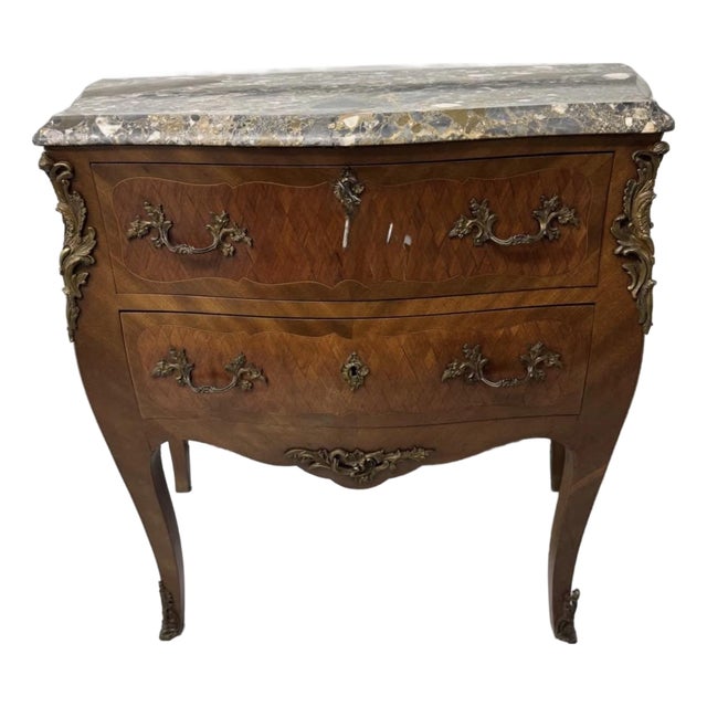 1930s Louis XV Bombay Secretary Desk For Sale