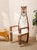 Wood Vintage Hand-Painted Leopard Figural Chair For Sale - Image 7 of 9