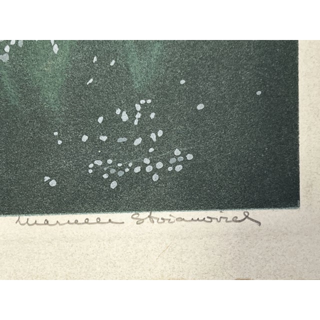 1980s Marcelle Stoianovich, Composition, Lithograph, 1983 For Sale - Image 5 of 7