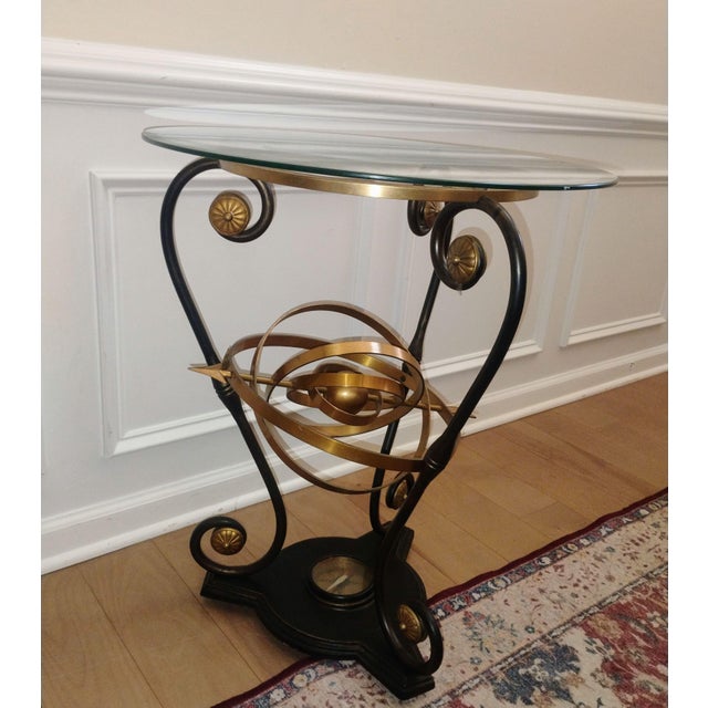 Extraordinary Maitland-Smith Side Table, Where Antique Meets Contemporary Sophistication. For Sale - Image 12 of 12