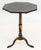 Regency Style Ebonized & Gilt Painted Tripod Table For Sale - Image 4 of 6