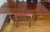 American Mid Century Cherry Drop Leaf Dining Table For Sale - Image 3 of 8