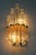 Crystal Glass and Brass Wall Lamp by Honsel, Germany, 1980s For Sale - Image 3 of 18