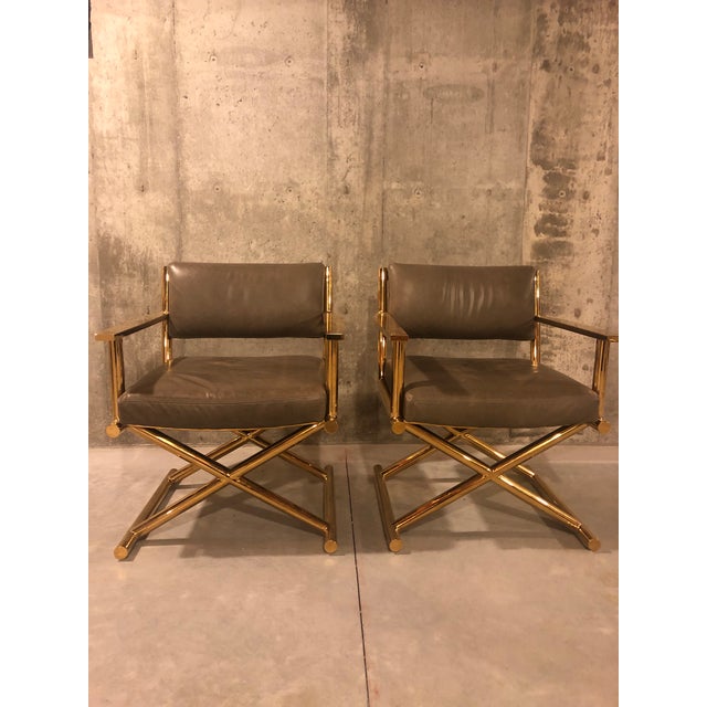 Restoration Hardware Altman Director’s Chairs a Pair Chairish