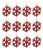 Wood Snowflake Ornament (Set of 12) For Sale