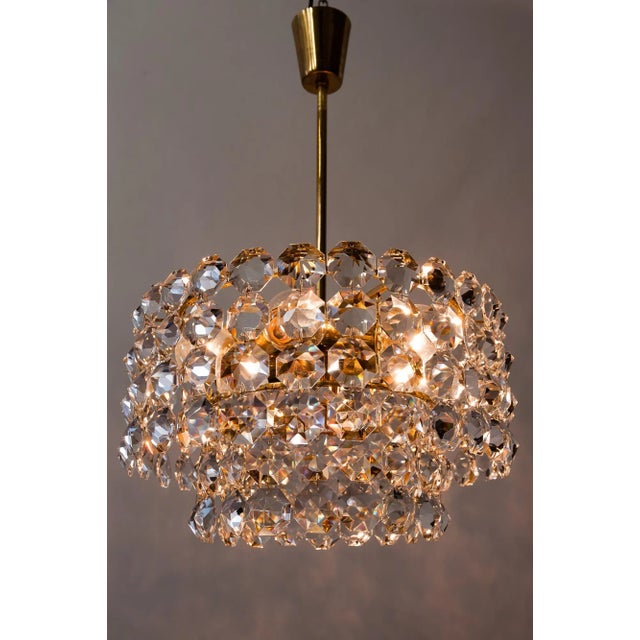 Crystal Chandelier by Bakalowits & Sons, 1960s For Sale - Image 6 of 13