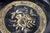 Vintage Dark Blue Gilded Tray, Italy, 1930s For Sale - Image 4 of 6